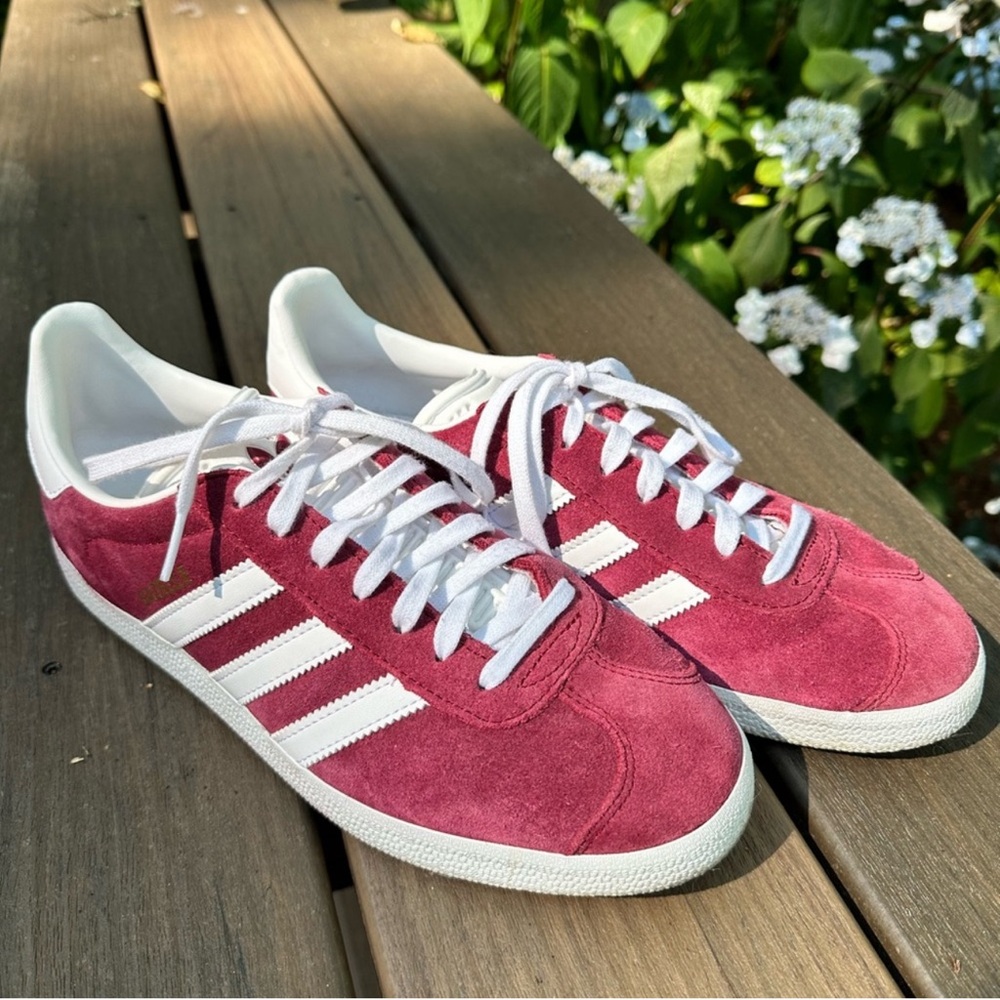 adidas Women's Sneakers in Red and White